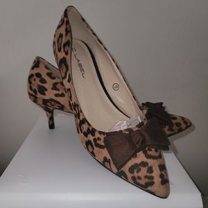 Leopard Print Heels